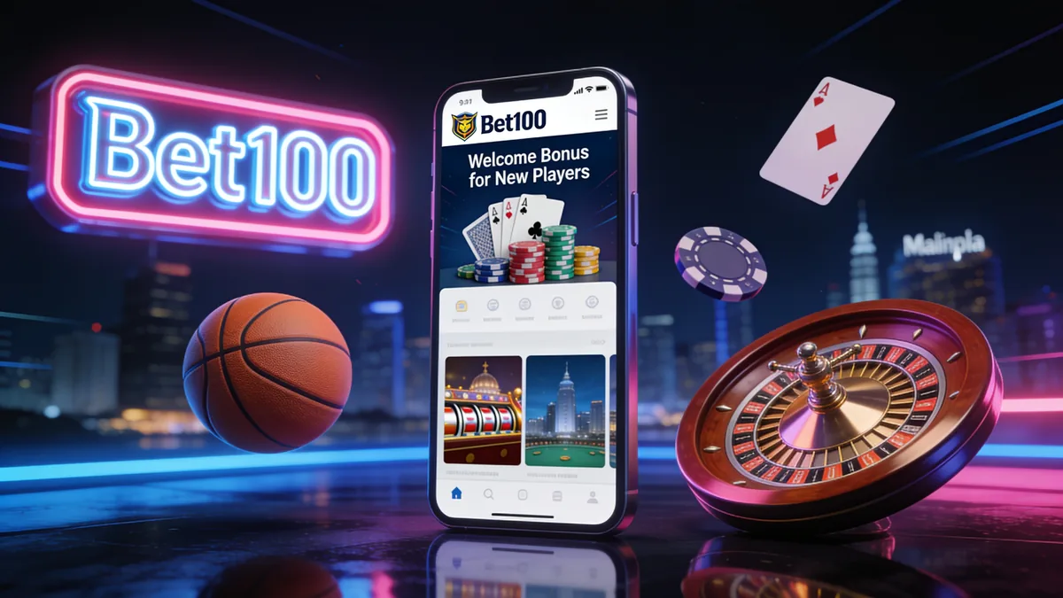 bet100 Welcome Bonus for New Players for players in the Philippines